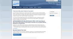Desktop Screenshot of bigislandabalone.com
